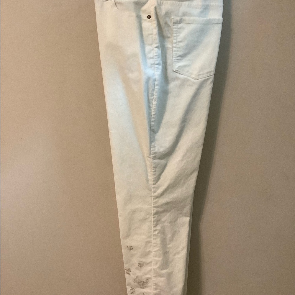 Coldwater Creek Women's High Rise White Jeans